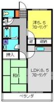 T・S・1ビル睦月館201の間取り