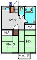 物件の間取り画像