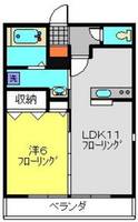 ディアST1の間取り