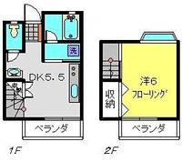 テラスK1-Bの間取り