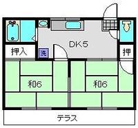グリーンコート相沢の間取り
