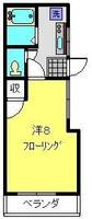 ミハスハイツ103の間取り