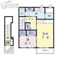 物件の間取り画像
