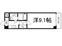 アートプラザ京田辺2205の間取り