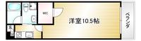 グランコスモ出町102の間取り
