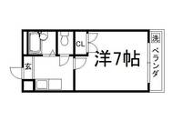ヒューマンハイツ305の間取り