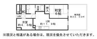 シャルマン・フジ久米田の間取り