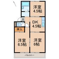 ハイツ宮田の間取り