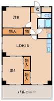 物件の間取り画像