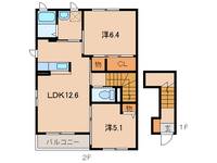 藤栄ハイツⅡの間取り