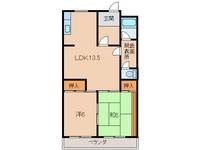 ロイヤルコーポ吹上の間取り