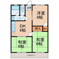第二春日ハイツの間取り
