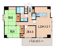 物件の間取り画像