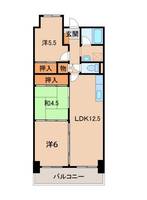 物件の間取り画像