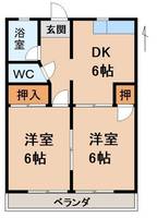物件の間取り画像