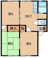 グリーンヒル九度山Ⅲの間取り