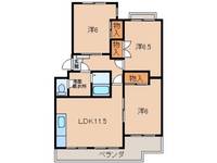 フォーシーズン和歌山Ⅰの間取り