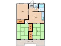 コーポサンライトの間取り