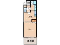和歌山県和歌山市今福4丁目(アパート)の賃貸物件の間取り