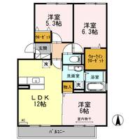 物件の間取り画像