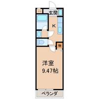 和歌山県和歌山市中之島(アパート)の賃貸物件の間取り