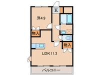 物件の間取り画像