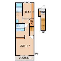 物件の間取り画像