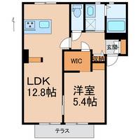 和歌山県和歌山市本脇(アパート)の賃貸物件の間取り