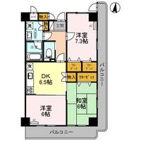 和歌山県岩出市金池(マンション)の賃貸物件の間取り