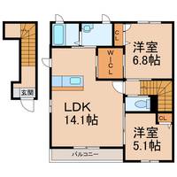物件の間取り画像
