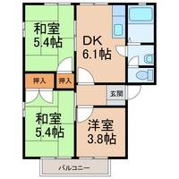 和歌山県和歌山市船所(アパート)の賃貸物件の間取り