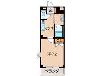 和歌山県和歌山市塩屋1丁目(アパート)の賃貸物件の間取り