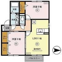 物件の間取り画像