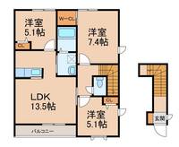物件の間取り画像
