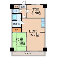 物件の間取り画像