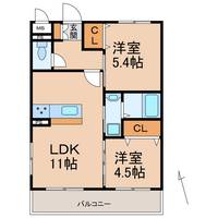 物件の間取り画像