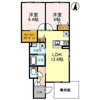 和歌山県有田市箕島(アパート)の賃貸物件の間取り