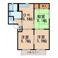 和歌山県橋本市胡麻生(アパート)の賃貸物件の間取り