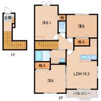 物件の間取り画像