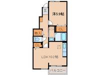 物件の間取り画像