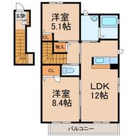 物件の間取り画像
