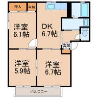 物件の間取り画像