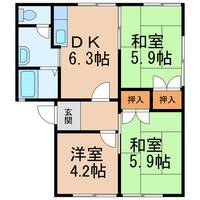 ハイツ花園の間取り