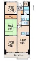 物件の間取り画像