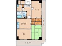 和歌山県岩出市金池(マンション)の賃貸物件の間取り