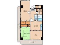 和歌山県岩出市金池(マンション)の賃貸物件の間取り