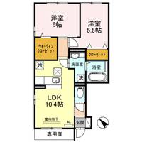和歌山県有田郡有田川町大字天満(アパート)の賃貸物件の間取り