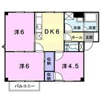 プラドール今里Bの間取り