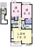 物件の間取り画像