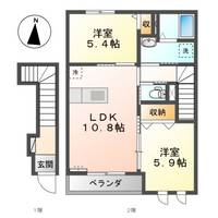 物件の間取り画像